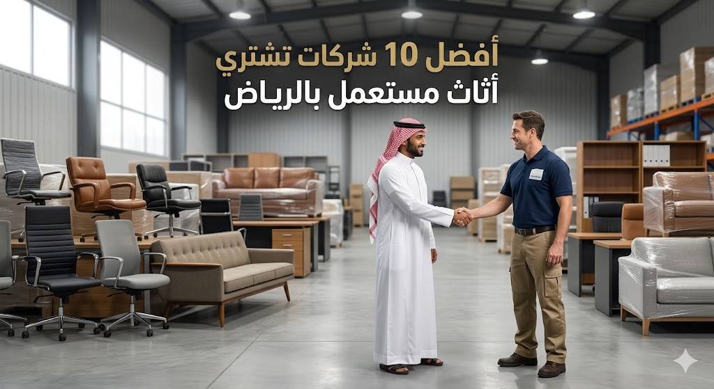 أفضل 10 شركات تشتري أثاث مستعمل بالرياض