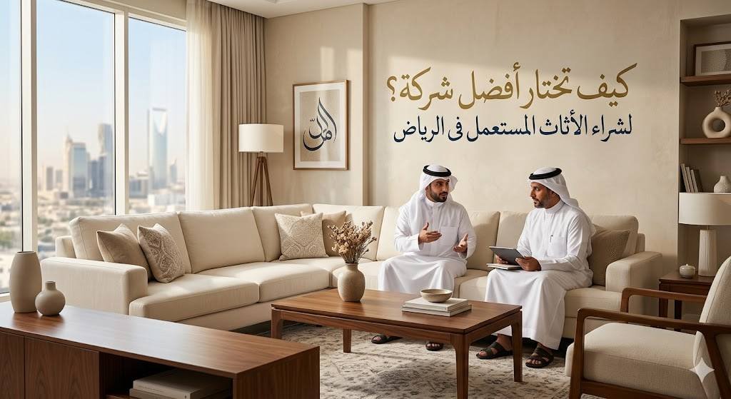 كيف تختار أفضل شركة؟ لشراء الأثاث المستعمل فى الرياض